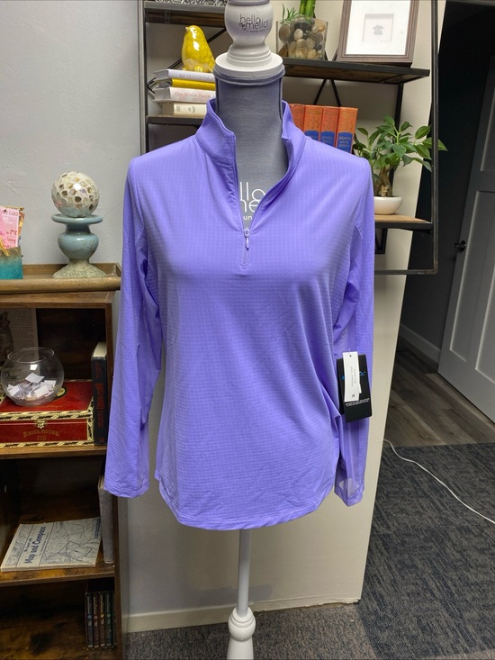 IBKUL Tops - INKUL Women’s Lightweight Quarter-Zip Pullover - Lilac NWT size M